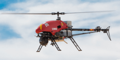 Drones help tackle heatwave fires across Spain