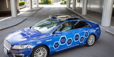 Sensor integration in the roof: Webasto and Bosch show AD prototype