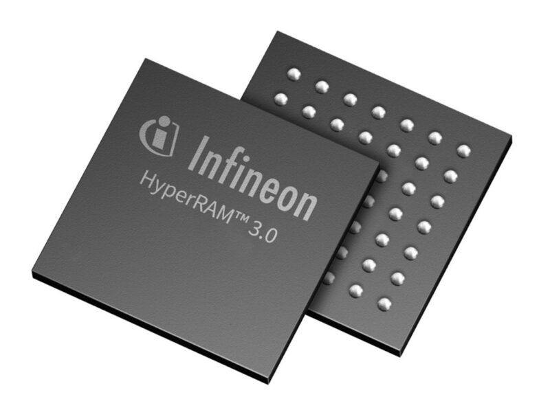 Memory chip doubles bandwidth with low pin-counts