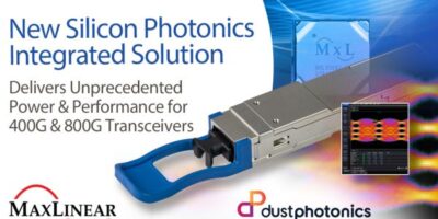 Silicon photonics integrated solution for 400G, 800G transceivers