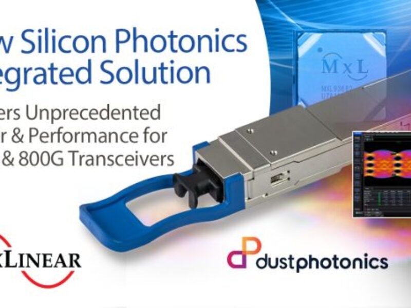 Silicon photonics integrated solution for 400G, 800G transceivers
