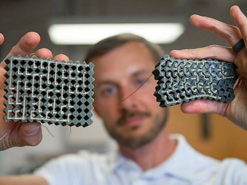 Mechanical integrated circuit material is capable of ‘thinking’