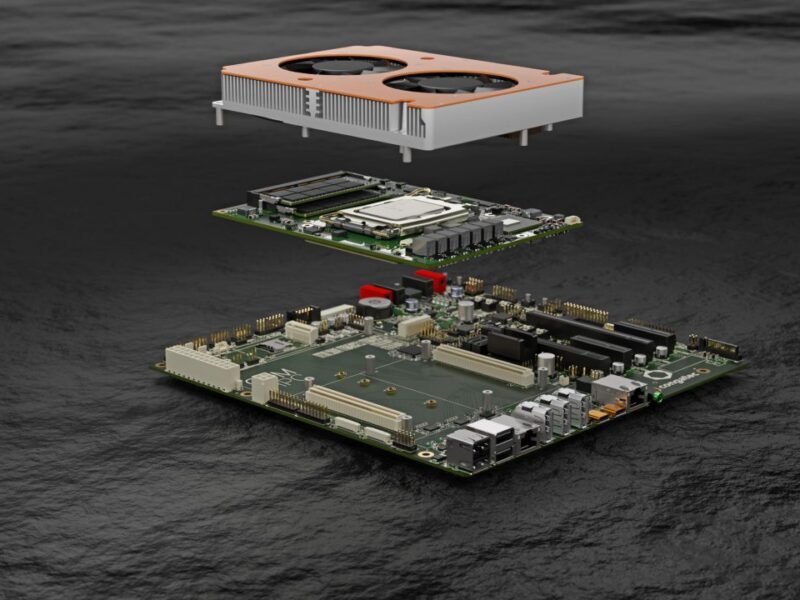 Carte porteuse COM-HPC hautes performances au format Micro-ATX