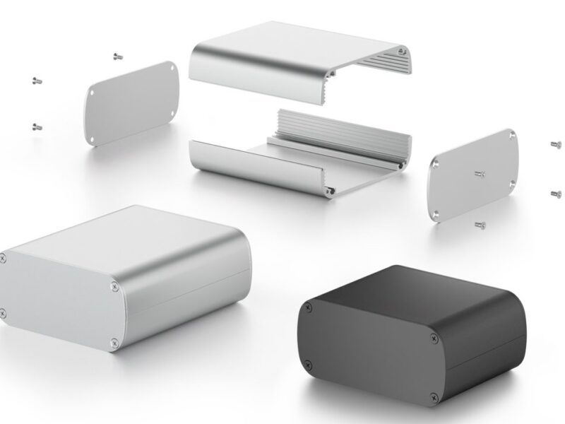 Boîtier de montage profilé au design arrondi