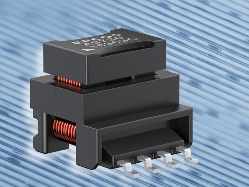 Compact SMT transformers offer high dielectric strength