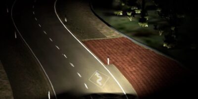 With headlight projections, Ford wants to keep drivers’ eyes on the road