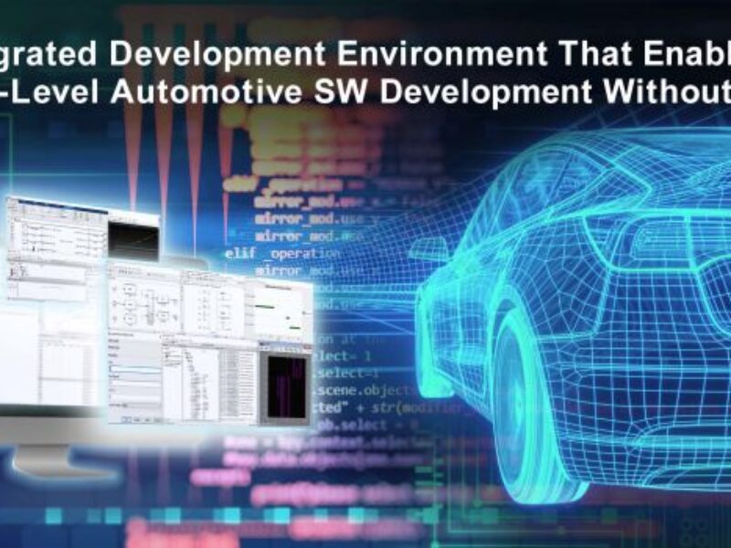 IDE enables ECU-Level automotive software development
