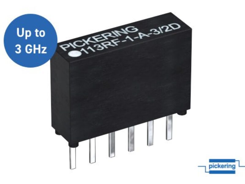 Relais Reed coaxial miniature pour les systèmes RF haut débit jusqu&rsquo;à 3 GHz