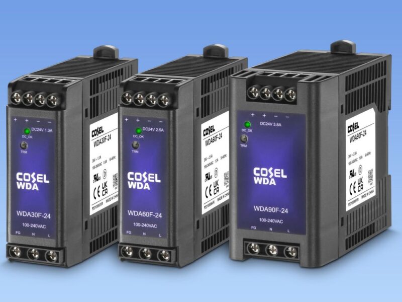 Alimentations rail DIN pour applications industrielles