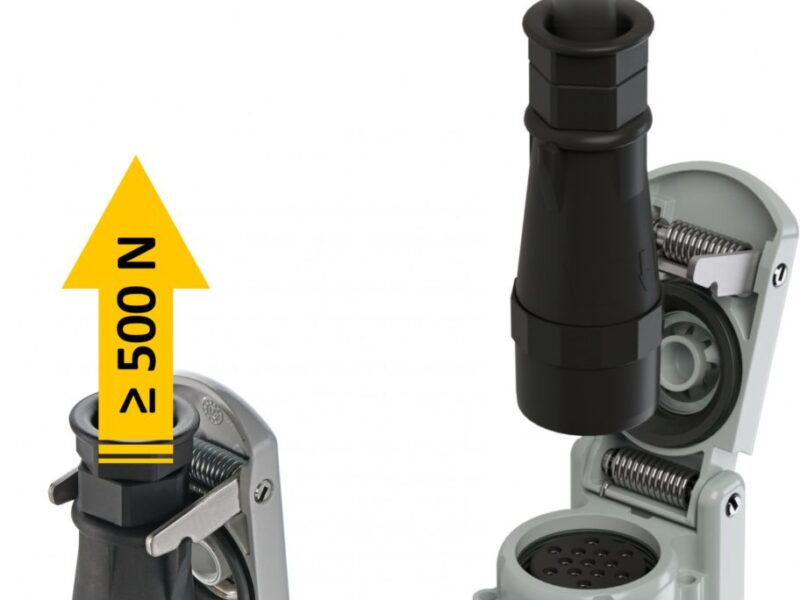 Connecteur IP69K pour applications ferroviaires et embarquées