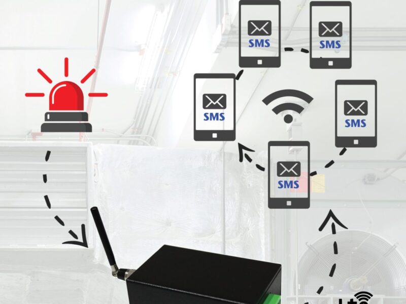 Module compact GSM pour l&rsquo;envoi de messages d&rsquo;erreur au format SMS