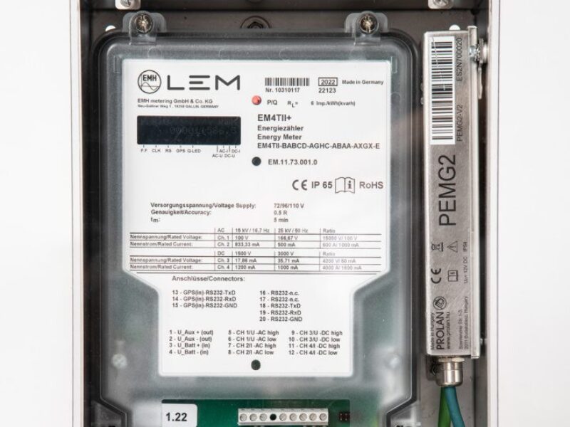 LEM launches its first plug-and-play train energy meter