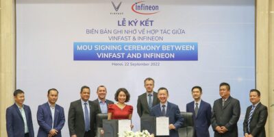 Infineon and VinFast extend electromobility partnership