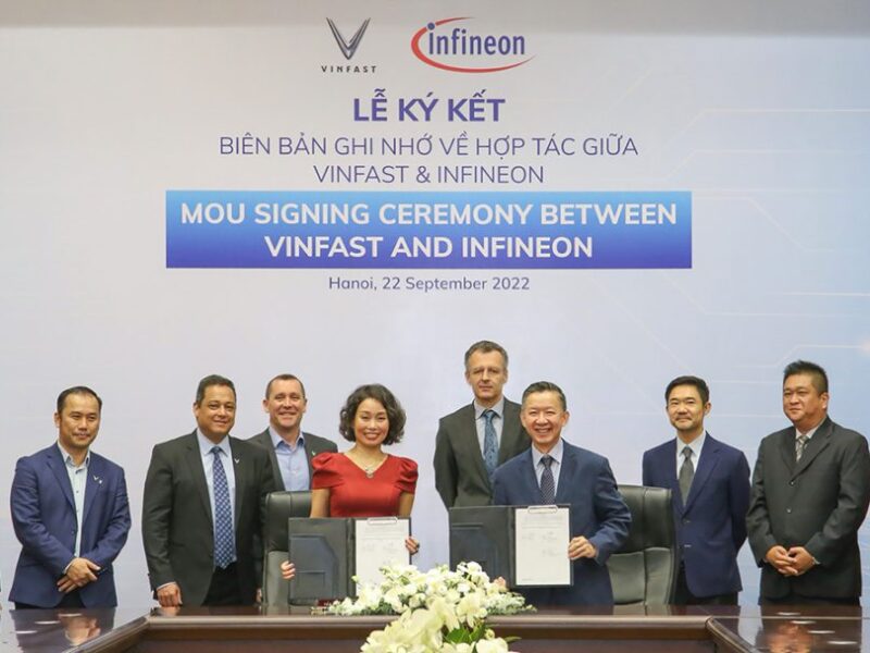 Infineon and VinFast extend electromobility partnership