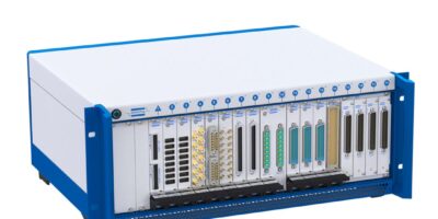 High-spec 18-slot PXIe chassis with intelligent monitoring