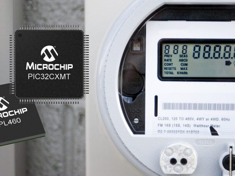 Smart metering platform based on 32-bit MCU and PLC modem