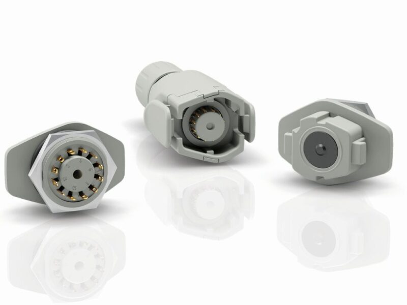 Connecteur à verrouillage facile pour les applications de santé et de soins à domicile