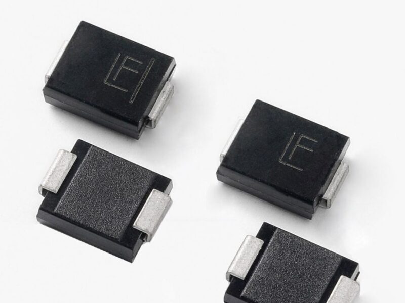 Diodes TVS compactes garantissant améliorent de 66% la gestion des pics de tension
