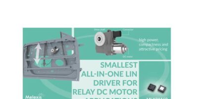 Melexis: un minuscule circuit tout en un actionne les lèves vitres