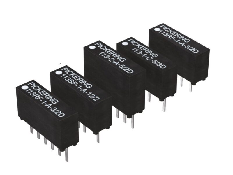 Pickering to launch new reed relays at Electronica