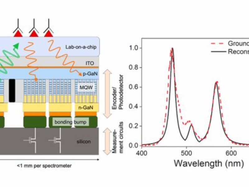 Miniature spectrometer suits wearable applications