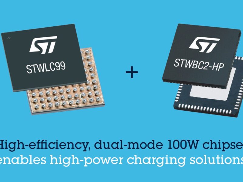 100-W wireless power receiver enables fast Qi-compliant charging