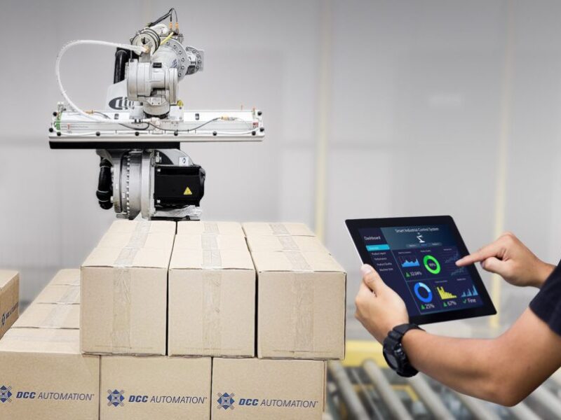 Comau teams to simplify robot control with a single PLC