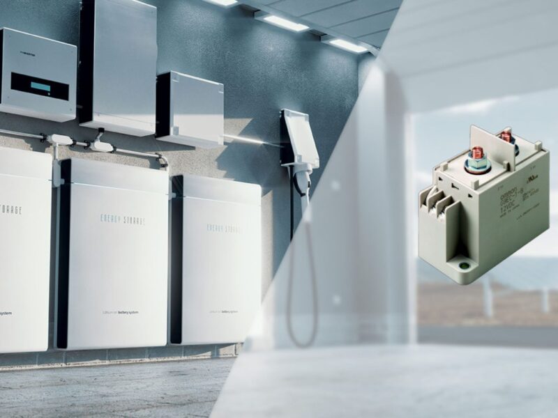 Relais de puissance CC pour les systèmes écologiques et durables