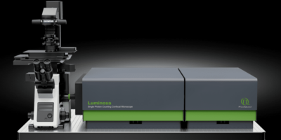 Microscope confocal de fluorescence à comptage de photon unique