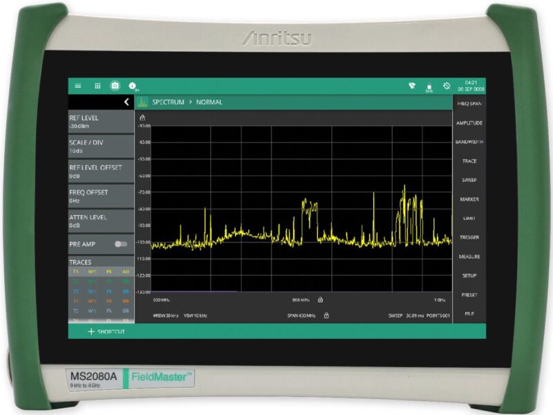 Analyseur de spectre multifonctions regroupant neuf instruments