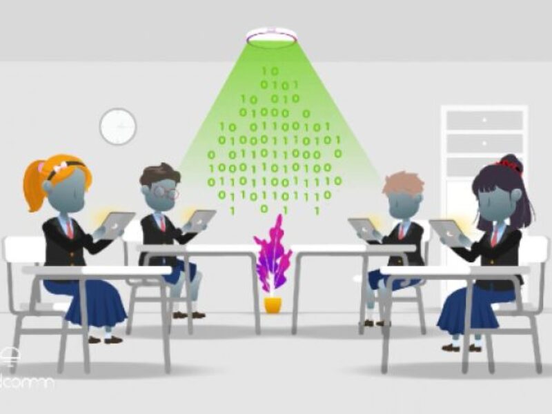 L’Internet sans radiation électromagnétique en maternelle