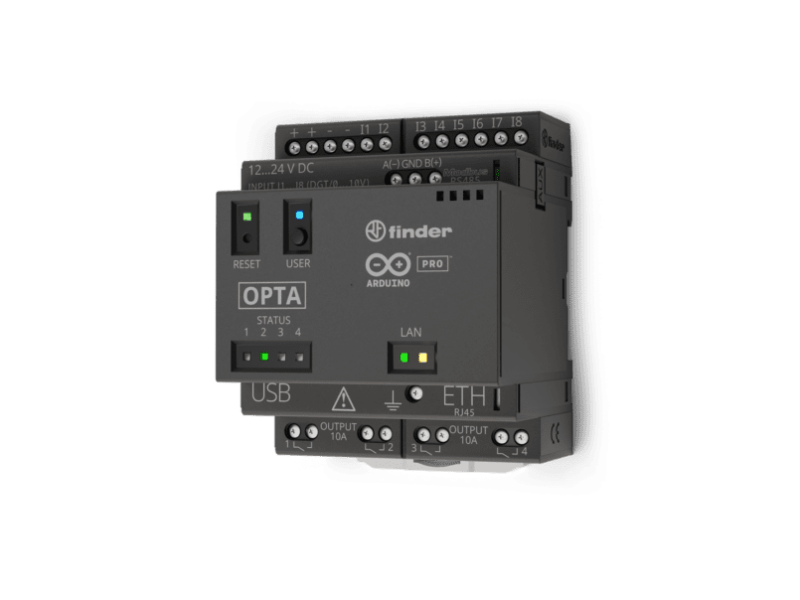 Arduino et Finder ensemble pour un mini PLC avec IA