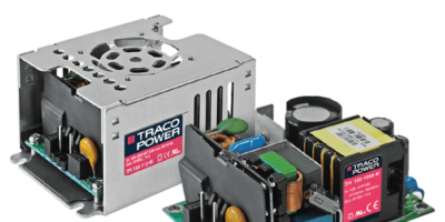 Alimentations CA/CC industrielles 180 W compactes