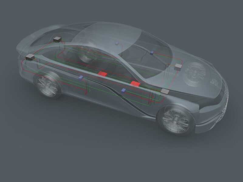 E/E architecture for the “smartphone on wheels” provides for apps to download