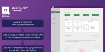 Quantum-driven IoT security platform available on free trial