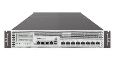 Network cybersecurity test platform offers 400GE density