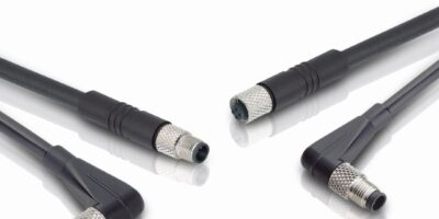 Connecteurs M5 avec blindage à 360° pour une transmission sans interférence dans les espaces confinés