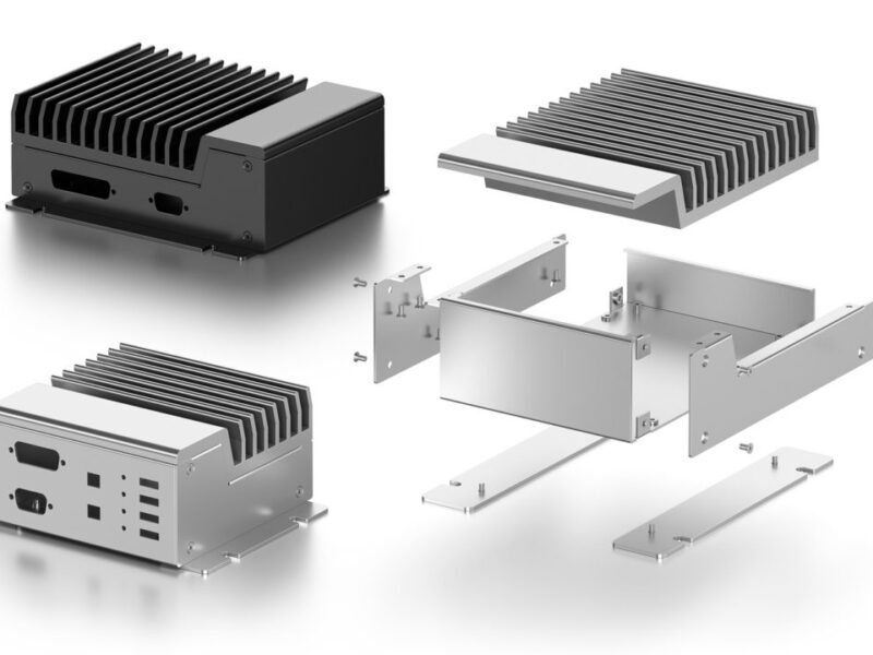 Boîtiers à coque avec dissipateur thermique