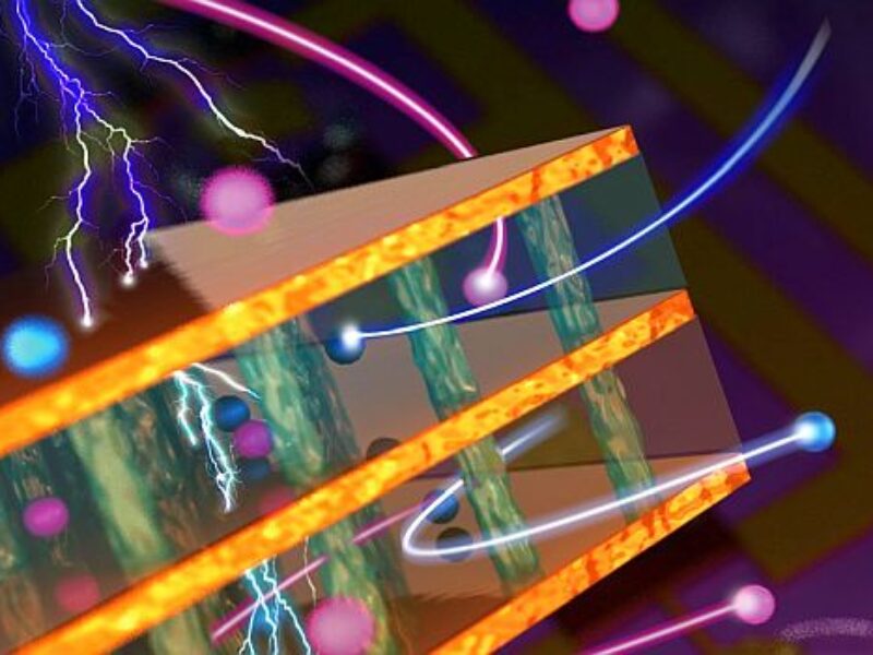 Vertical electrochemical transistor advances biomedical sensing