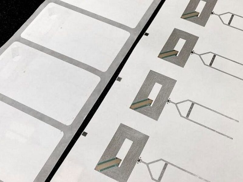 Eco-friendly NFC tag with paper-based antenna substrate