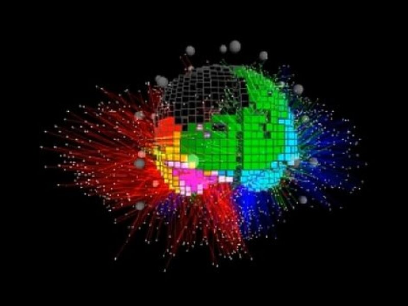 Holographic brain-computer interface data acquisition system