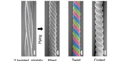 Carbon nanotube yarn harvests mechanical energy