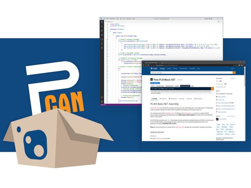 Intégration simplifiée de CAN dans les environnements .NET
