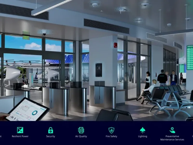 Siemens teams for vertiport charging infrastructure