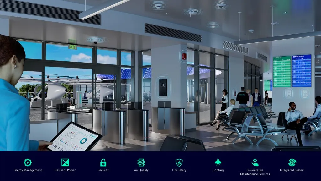 Siemens teams for vertiport charging infrastructure