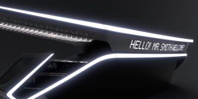 System combines lighting, exterior display