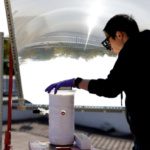 Water-splitting panel makes hydrogen more efficiently