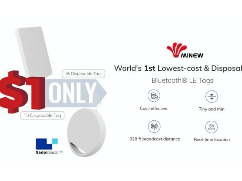 Low-cost $1 Bluetooth® LE tag to change IoT industry