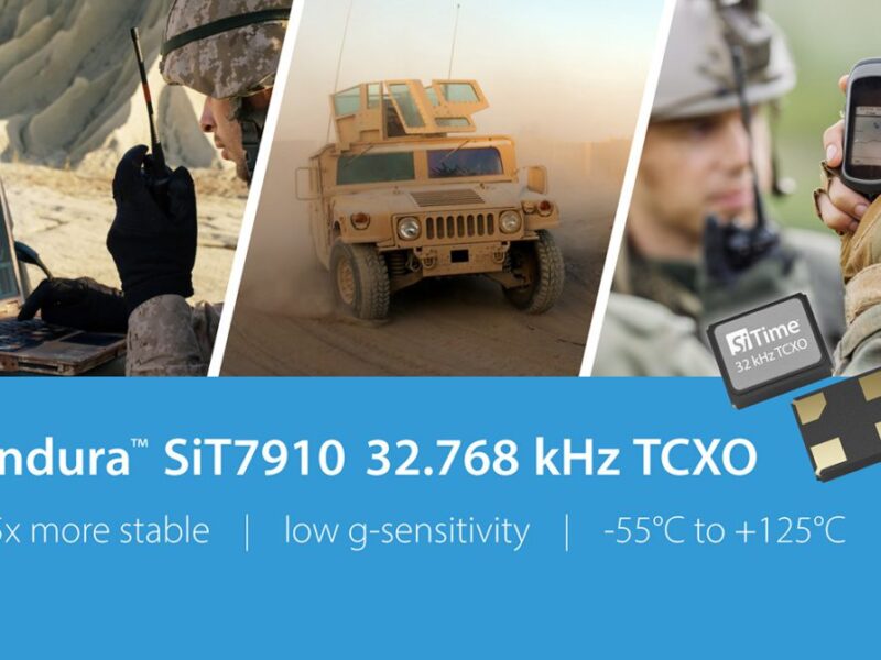 MEMS TCXO delivers 25x better timekeeping for GPS