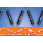 Jeux de résistances à faible CT pour systèmes haute tension